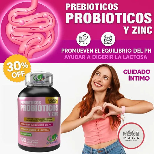 Probiotic-Zinc - Suplemento Intimo y Digestivo